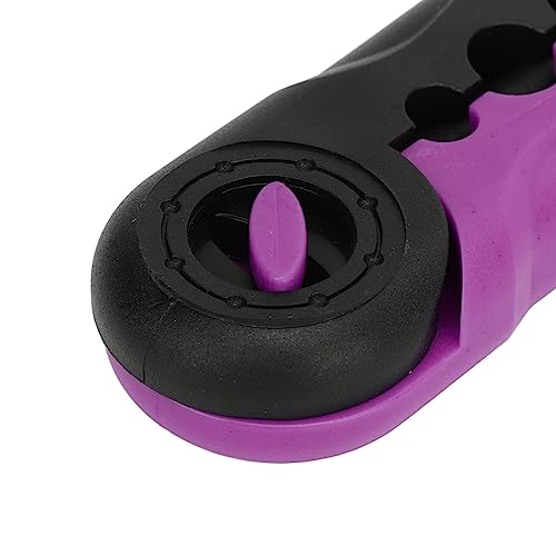 plplaaoo 2PCS Mini Line Spooler Portable Adjustable Fishing Line Spooler Fishing Line Winder Machine Mini Bobbin Reel Accessories - color: Black Violet
