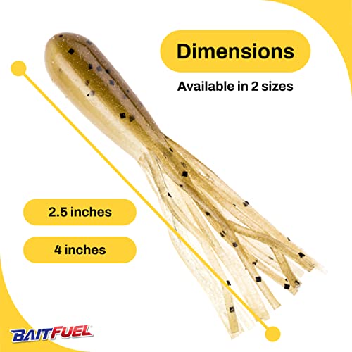 NetBait Tubes 4-Inch - color: Juvenile Goby