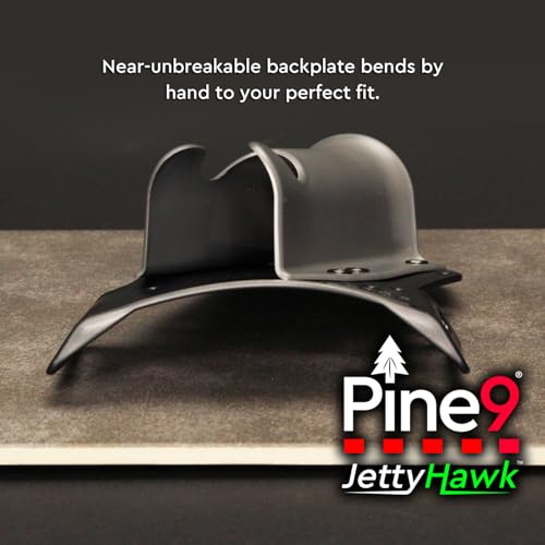 JettyHawk Fishing Rod Hip Holster, Hands-Free Quick-Draw Holder, Fits 1.5-2" Pole, for Spinning, Baitcaster, Centerpin & Surf Rods, Wading & MOLLE Belts - color: Zombie w-Black Belt Clip