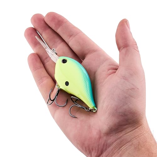 Berkley Dime Fishing Hard Bait - color: Blue Chartreuse, size: 2 3/4in - 3/4 oz