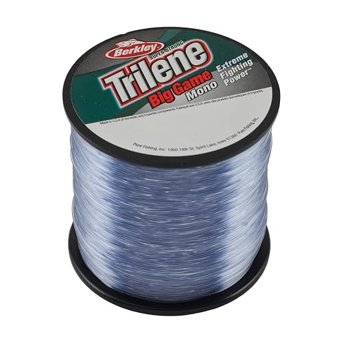 Berkley Trilene Big Game Monofilament Fishing Line - color: Steel Blue, size: 900yd, style: 15lb Test