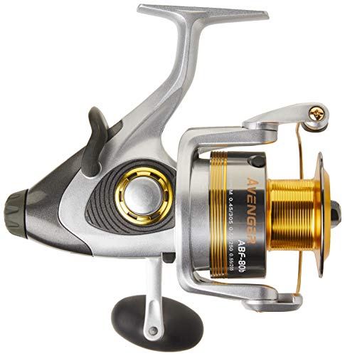 Okuma Avenger ABF B Series Graphite Baitfeeder Saltwater Spinning Reel - style: Abf-80b: 290yds-25lb