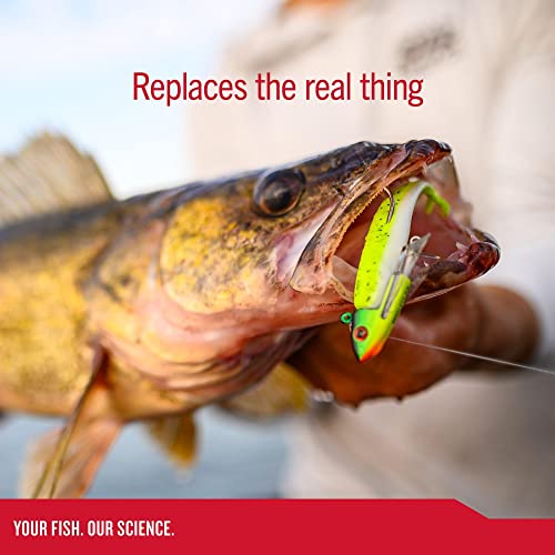 Berkley Gulp! Minnow Fishing Soft Bait - color: Chartreuse Shad, size: 2 1/2"