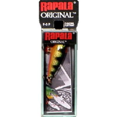 Rapala Original Floater 07 Fishing Lures - color: Bleeding Hot Olive