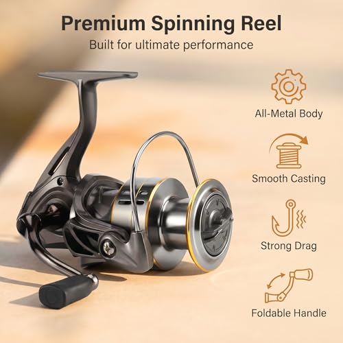 Ultralight Spinning Reel 5.2:1 30KG Drag Fresh/Saltwater - size: LC-4000