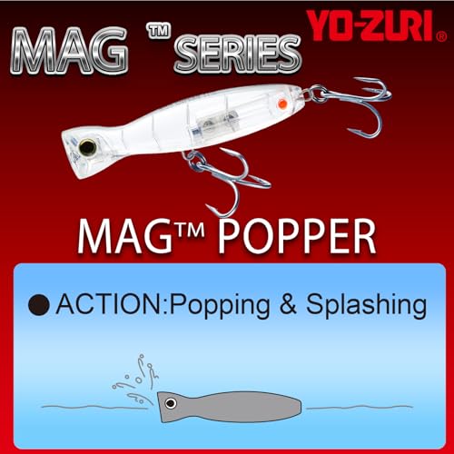 Duel Yo Zuri R 1371 Mag Popper ' F 160 Mm 6 1 4 - color: Bone