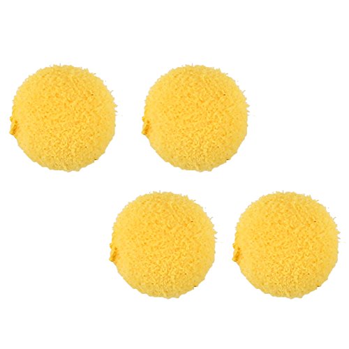 Akozon Premium Carp Fishing Lure-30Pcs/Lot Foam Pop Up Soft Pellets Baits Floating Lure, Ultralight, Strawberry/Sweet Potato Flavor, Great Buoyancy, 10mm, Yellow - color: Yellow odorless 10MM