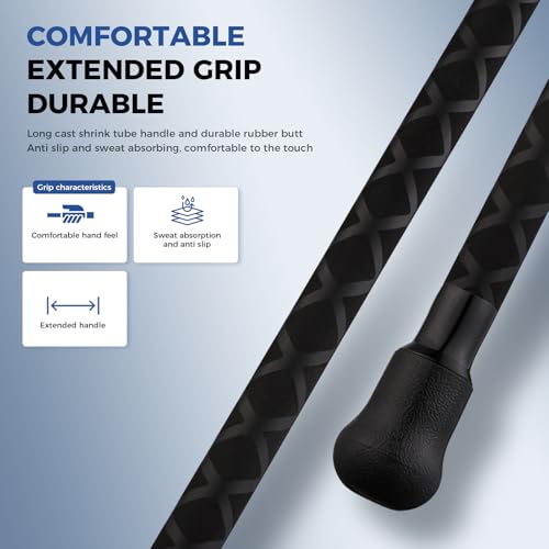 Surf Rod Graphite Surf Spinning Fishing Rod with Seaguide Reel Seat - size: 9' - 2 Piece
