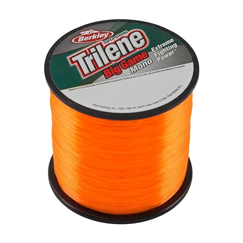 Berkley Trilene Big Game Monofilament Fishing Line - color: Blaze Orange, size: 900yd, style: 15lb Test