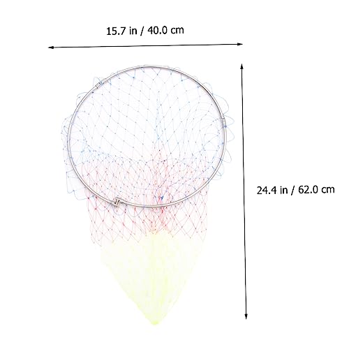 GALPADA Fishing Accessories Steel Fishing Net Castnet for Soft Mesh Net for Catching Fish and Shrimp