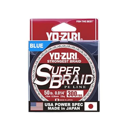 Yo-Zurisuperbraid-and-Braided-Fishing-line - color: Blue, size: 15 lb