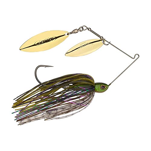 Berkley Power Blade Compact Fishing Spinnerbaits - color: Bama Bream/Gold + Gold, size: 3/8 oz - Willow Willow