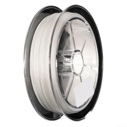 20lb for Braided Fly Line Backing 50M 8-Strand Dacron Polyester Low Friction Trout Bass Freshwater Fishing Reel Spooling Line White - size: A