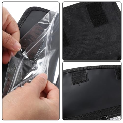 POPETPOP Waterproof Fishing Lure Bag Small Handheld Baits Storage Pouch Anti-Wear Fishing Gear Organizer Outdoor Tackle Binder