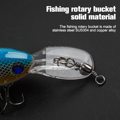 Barrel Swivels Stainless Steel Fishing Swivel Brass Black Nickle Barrel Fishing Swivel Solid Ring Fishing Tackle Line Connector Freshwater Rolling Swivels 35lb-165lb - size: #6 (60lb) 100pcs