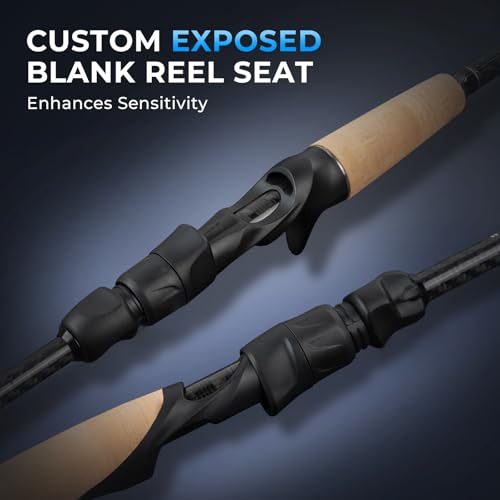KastKing Spartacus Passage Travel Fishing Rods, Portable 4-Piece Spinning & Casting Rods, Extra Twin-Tip, IM7 Graphite Blanks, Stainless Steel Guides with Zirconium Oxide Rings, EVA Handle - size: 6'6"-M-Moderate Fast(4 Pcs+ Extra Tip), style: Spinning