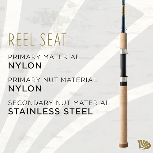 St. Croix Rods Triumph Spinning Rod, TSR, Durably Sensitive with Impressive Power, High Performing Spinning Rod - style: 7'0" Medium-heavy/Fast 1 Pc.