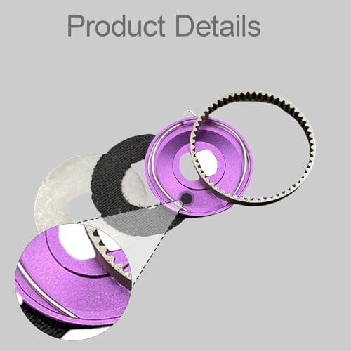 Fishing Reel Wire Cup Carbon Brake Pads Pressure Plate Ratchet Gear Sprocket Quick Replacement Feature Suitable for Fixing and Upgrading Reels in - color: Aluminum Alloy