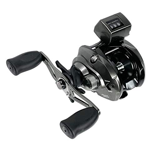 Okuma Convector Low Profile Line Counter Graphite Frame Trolling Reel - size: One Size, style: Cv-163dlx: 180yds-12lb, 6.3:1