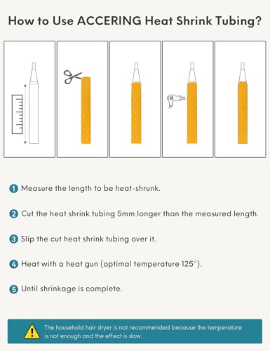 Accering Fishscale Soft Heat Shrink Handle Grip (φ25mm, Yellow) - color: Orange, size: φ25mm, L3.3ft