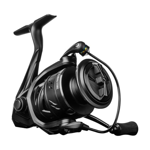 Handing M1 Spinning Reel Freshwater Fishing Reel, 9+1 Ball Bearings for Smooth Performance, Up to 26.5 lbs Max Drag Power, CNC Aluminum Spool, 500 Size for Light Fishing, 2000 for Versatile Freshwater - size: Size 4000