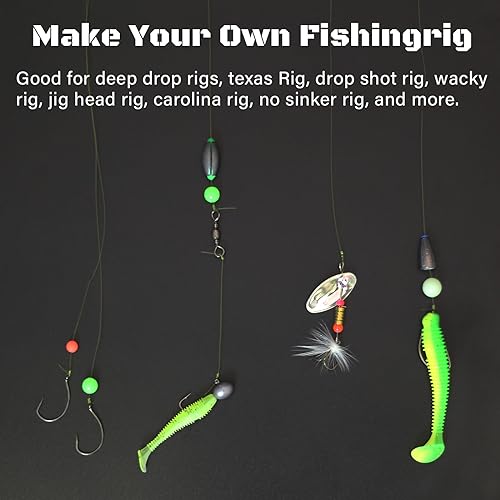 Fishing Beads 6mm 8mm 10mm Glow in The Dark Bead Round Plastic Lure Rigging Catfish Rig Freshwater Saltwater for Fishing Rigs - size: 10mm (150pcs)