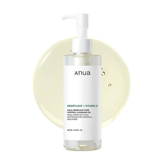 Anua Heartleaf Pore Control Cleansing Oil, Makeup Remover, Korean Skincare 6.76oz