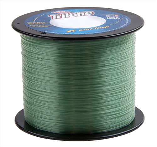 Berkley Trilene XT Monofilament Fishing Line - color: Low-Vis Green, size: 3000 yd, style: 10 Pounds