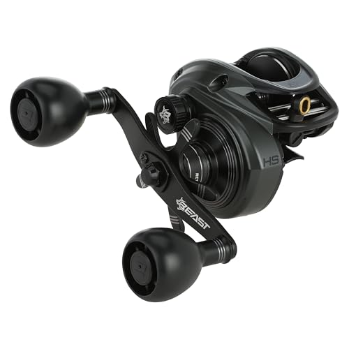 Abu Garcia Beast 300 Low Profile Baitcast Fishing Reel - style: 300 - Left Hand