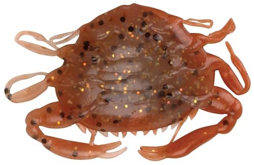 Berkley Gulp! Peeler Crab Saltwater Fishing Soft Bait - color: Amber Glow