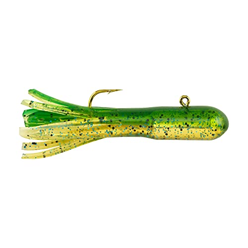 Berkley PowerBait Pre-Rigged Atomic Tubes Fishing Soft Bait - color: Perch, size: 1/32 oz
