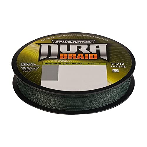 SpiderWire DuraBraid Braid Fishing Line - color: Moss Green, size: 20lb - 150yd