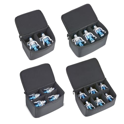 Shockproof Protective Case Internal Divider Fishing Reel Bag Reel Bag Case Splashproof Organizers Storage Storage - size: XL