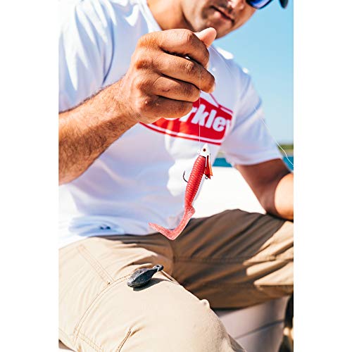 Berkley GASPG6-Soft Bait - color: Pink Shine, size: 4in - Pint 4x7