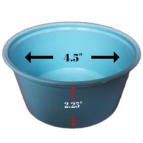 Bait Holders for Live Bait - 12 oz. Bait Containers with Lids 20 Count