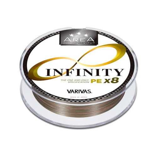VARIVAS Area Super Trout Infinity PE x8 - size: 7.5 lb (#0.3) 75m