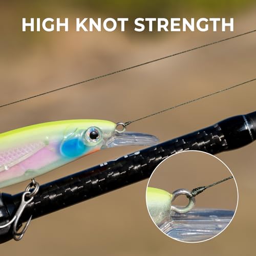 Calamus Bastion Braided Fishing Line -Abrasion Resisting Braided Lines – Thin Diameter Superline – Zero Stretch – 4 Strand MultiTuf Fiber Braid Line - color: X4-Gray, size: 15 LB - 150 Yds
