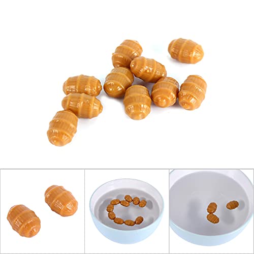 Fishing Baits, Tiger Nut Baits Carp Fishing Soft Floating Artificial Tiger Nut Part Pop Up Terminal Tackle Pellets for Outdoors Freshwater Carp Fish - size: 10PCS