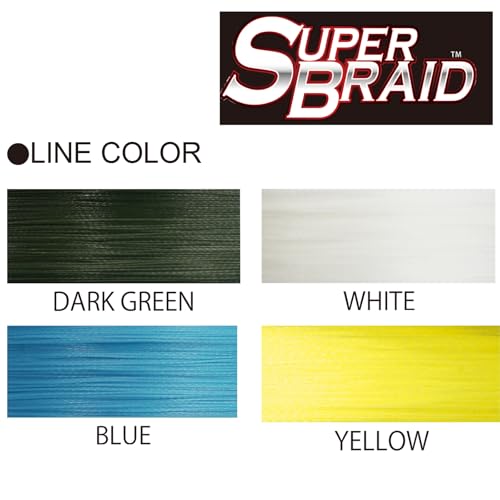 Duelsuperbraid-and-Braided-Fishing-line - color: Blue, size: 10 lb