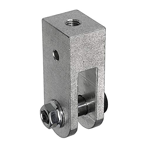 The Light Source 3/8" Threaded Rod Hanger for Mega-Batten Clamp, Silver