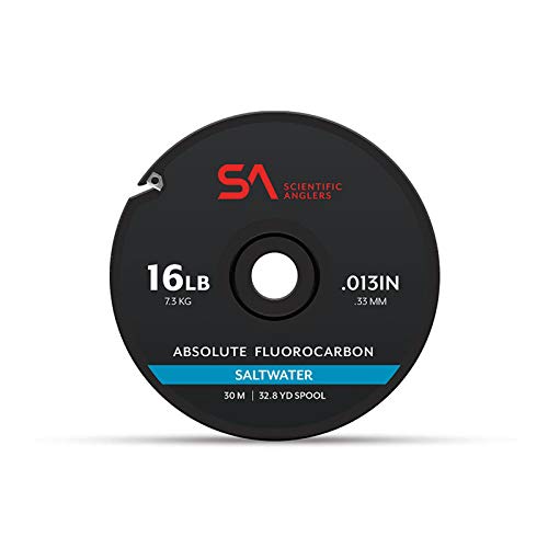 Scientific Anglers Absolute Fluorocarbon Saltwater Fly Fishing Tippet - size: 30m - 10lb