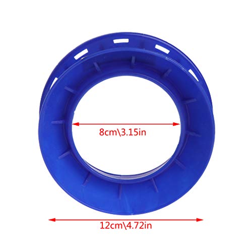 1pc Fishing Line Coiling Plate Wire Winding Rings Line Reel Handle Wire Winding Hand Reel Accessory