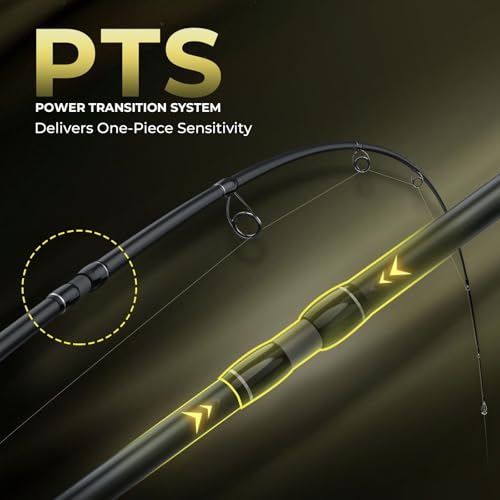 KastKing Spartacus Defender Twin-Tip Fishing Rod and Reel Combo, Spinning & Baitcaster Combo, KastFlex IM7 Graphite 2-Piece Blanks with Backup Tip Section, PTS System, EVA Handles - style: Spin-6'6" Ml-2000 Reel (2pcs+ Extra Tip)