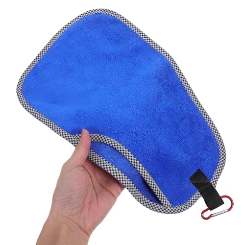 Zerodeko Outdoor Fishing Towels 2pcs Set with Clip, Quick-Dry Microfiber Rod Care and Boat Wipe Towels for Anglers, Sports, Camping, and Boating