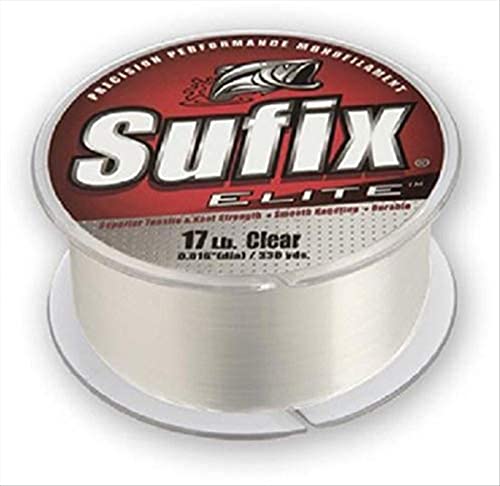 Sufix Elite 30 lb Fishing Line (250 YD Spool) - color: Clear