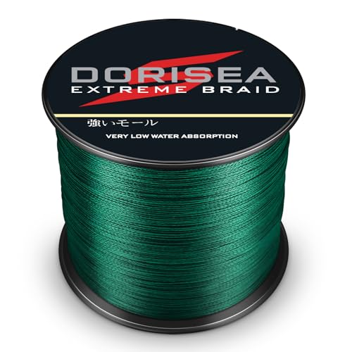 Extreme Braid 100% Pe Moss Green Braided Fishing Line 109Yards-2187Yards 6-550Lb Test Fishing Wire Fishing String Incredible Superline Zero Stretch - size: 100m/109Yards 15lb/0.18mm