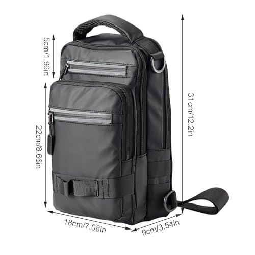 Fishing Back Pack Multifunctional Tackle Backpack | Sling Lightweight Fishing Pack for Men Hiking Hunting