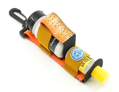 Loon Outdoors Aquel and Easy Dry Dry Fly Floatant with Kingfisher Combo Holder - color: Brown Trout