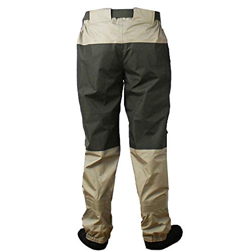 Kylebooker Breathable Stockingfoot Waist High Pant Waders KB003 - size: XX-Large