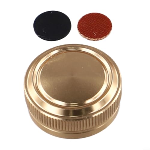 Aluminum Spool Tension Knob Cap for Metanium 09MG7 Baitcast Reel, Knurled Grip Nut for Brake Adjustment, 0.35mm Thread(for champagne gold) - color: for champagne gold